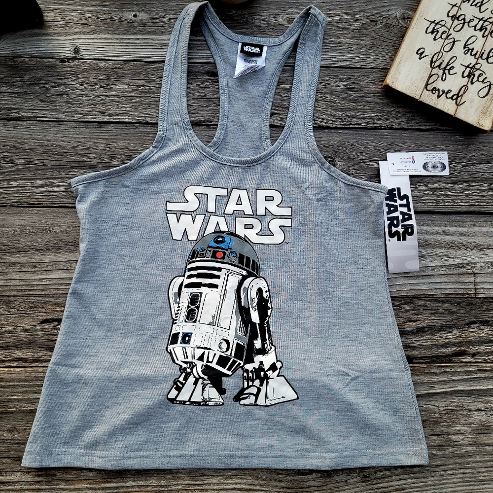 Star Wars R2-D2 Racerback Tank - Picture 10 of 13